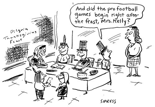 "And did the pro football games begin right after the feast, Mrs. Kelly?"