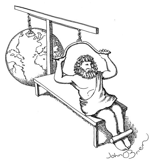 Atlas' Exercise Machine