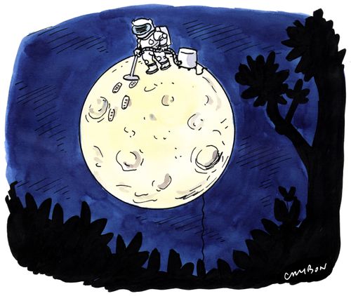 Moon Vacuuming