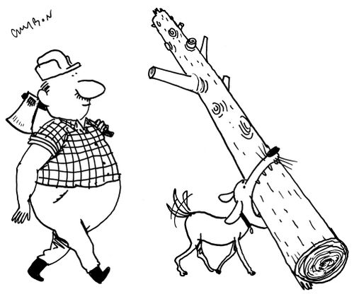 Lumberjack's Dog