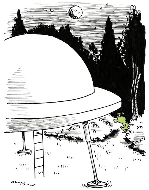 Alien Toilet Break