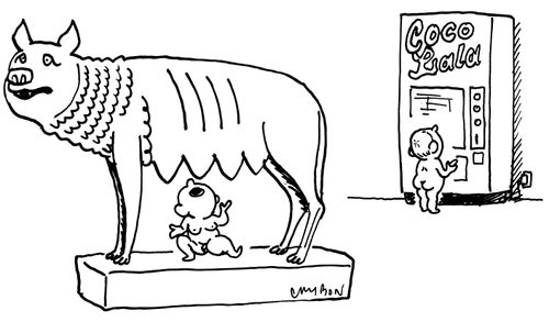 Romulus and Remus and the Vending Machine