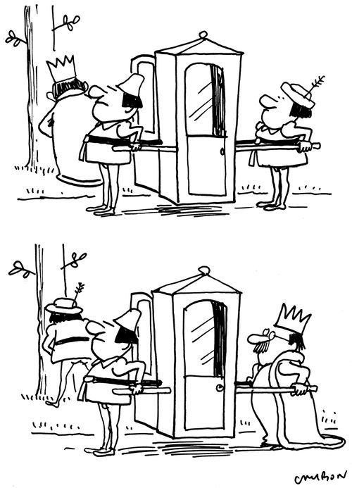 Palanquin Toilet Break