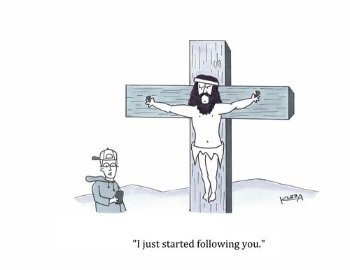"I just started following you."