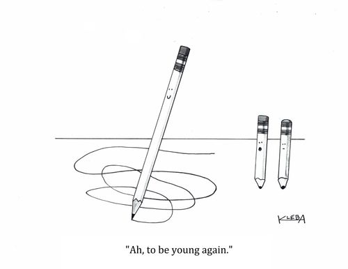 "Ah, to be young again."