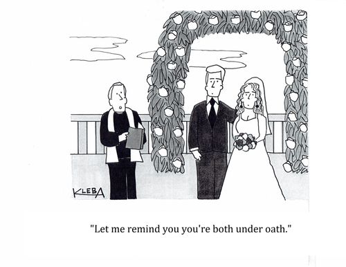 "Let me remind you you're both under oath."