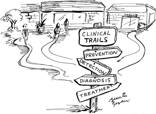Clinical Trails. . . Prevention . . . Detection. . . Diagnosis. . . Treatment.