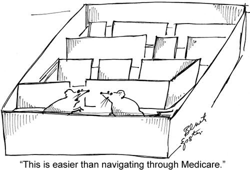 "This is easier than navigating through medicare."