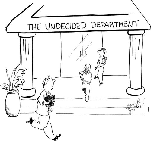 The undecided department