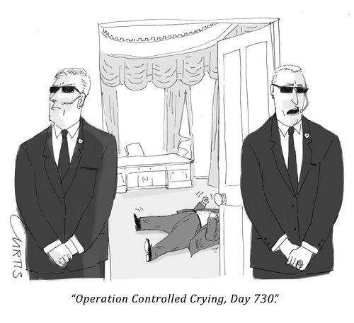 "Operation Controlled Crying, Day 730."