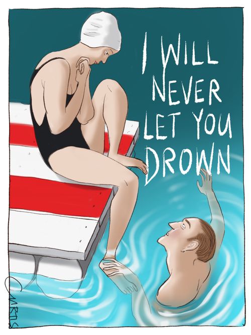 "I will never let you drown."