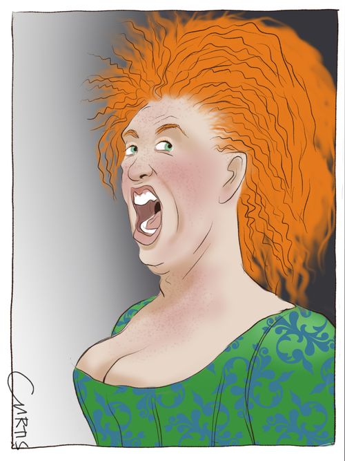 An opera singer