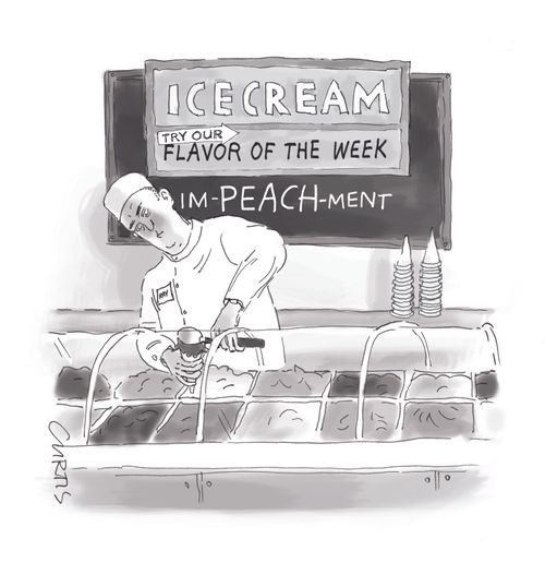 Ice Cream Flavor of the Week Im-peach-ment