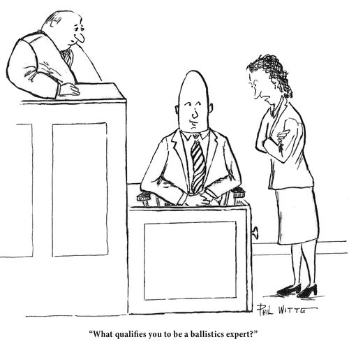 "What qualifies you to be a ballistics expert?"