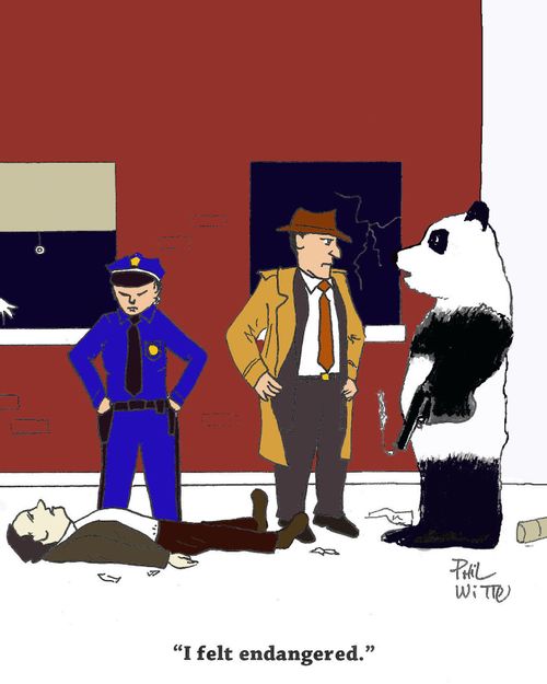 "I felt endangered."