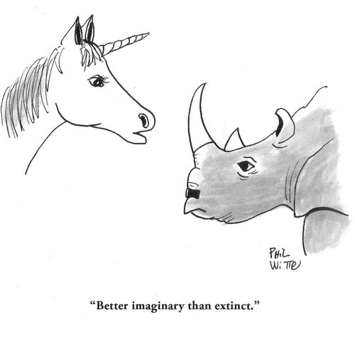 "Better imaginary than extinct."