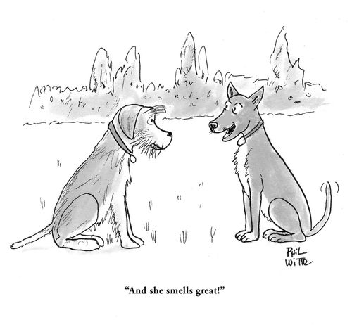 "And she smells great!"