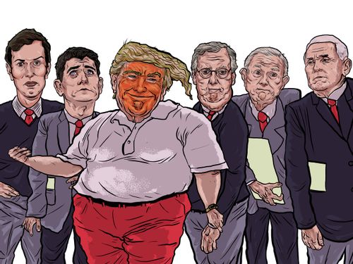 Donald Trump and co.