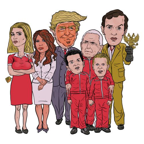 The Trump family
