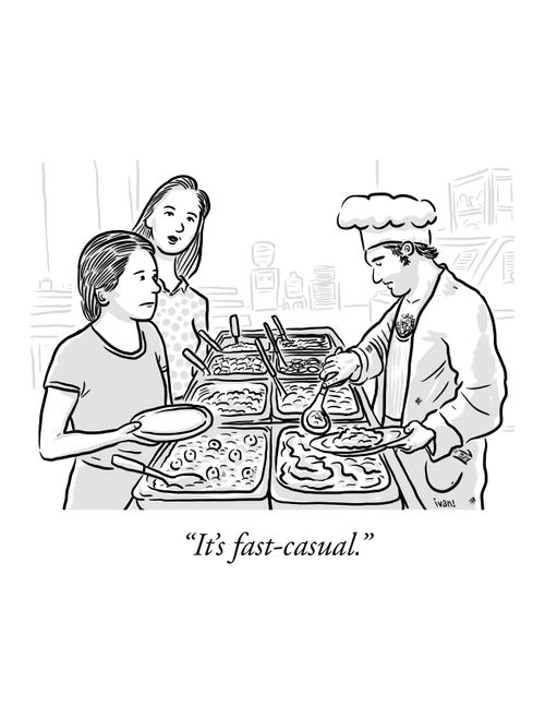 "It's fast-casual."