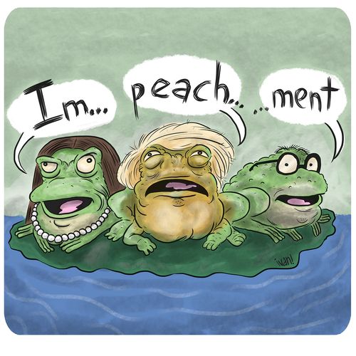 "Im..peach...ment!"