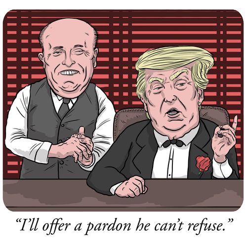 "I'll offer a pardon he can't refuse."