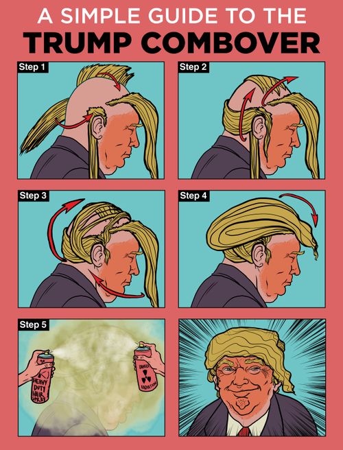 A Simple Guide To The Trump Combover