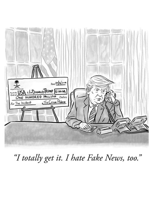 "I totally get it. I hate Fake News, too."