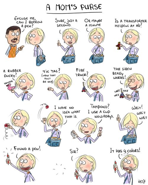A Mom's Purse
