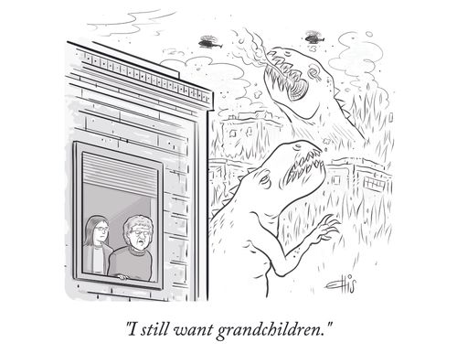 "I still want grandchildren.