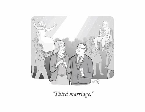 "Third marriage."