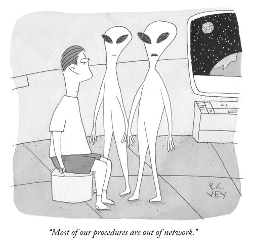 "Most of our procedures are out of network."