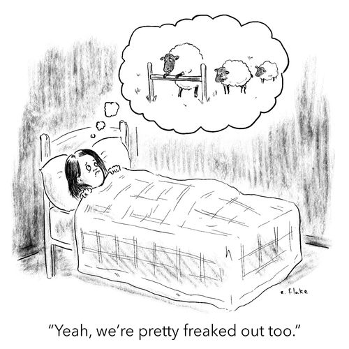 "Yeah, we're pretty freaked out too."