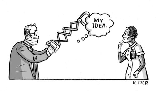 "My idea."