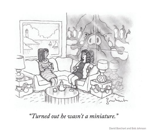 "Turned out he wasn't a miniature."