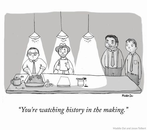 "You're watching history in the making."