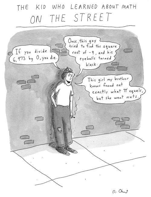 The kid who learnt about math on the street