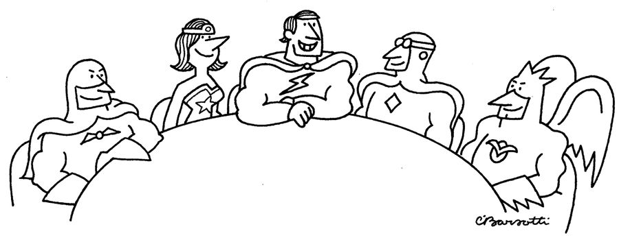 Superheroes.