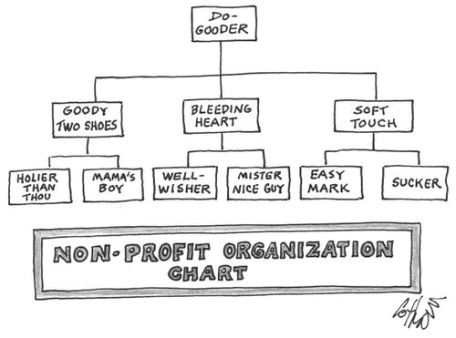Non-profit organization chart