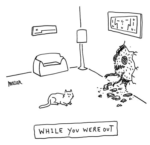 While you were out