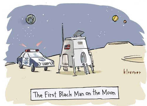The First Black Man on the Moon