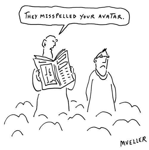 "They misspelled your avatar."