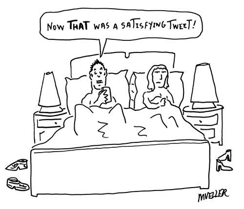 "Now that was a satisfying tweet!"