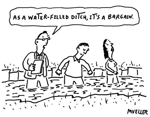 "As a water-filled ditch, it's a bargain."