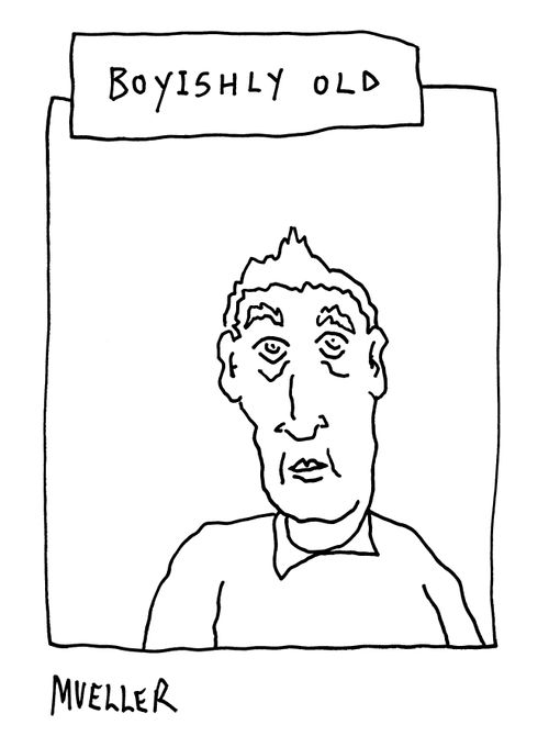 Boyishly old