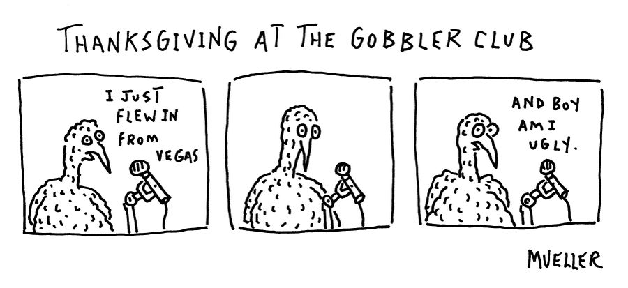 Thanksgiving at the Gobbler Club