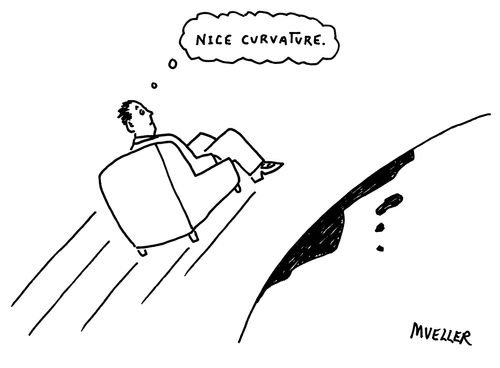 "Nice curvature." 