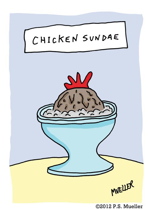 Chicken Sundae