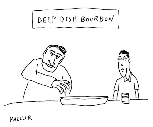 Deep dish bourbon