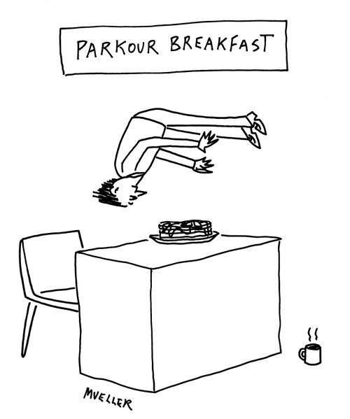 Parkour Breakfast